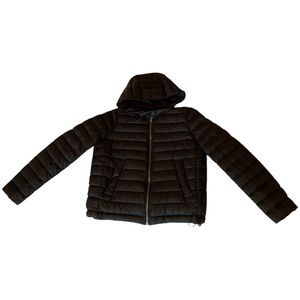 JNBY short black packable down-filled jacket, size small